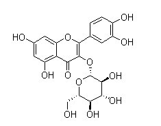 异槲皮苷；异槲皮素;罗布麻甲素，槲皮素-3-葡萄糖甙