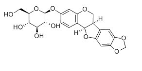 三叶豆紫檀苷；红车轴草根苷; 红车轴草根甙; 三叶豆根苷; 高丽槐素-D-葡萄糖