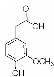 高香草酸；4-羟基-3-甲氧基苯乙酸